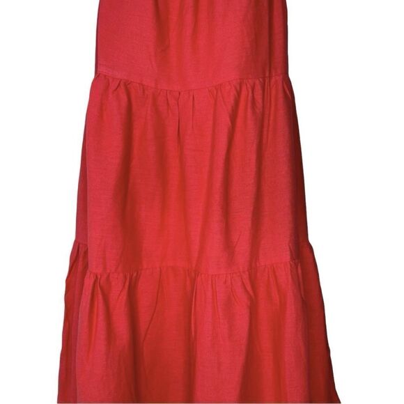 Charlie Holiday Anthropologie Women’s L Jenna Maxi Dress NEW - Picture 11 of 16